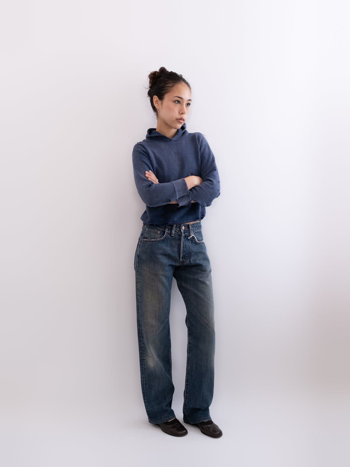 Edwin denim, model view