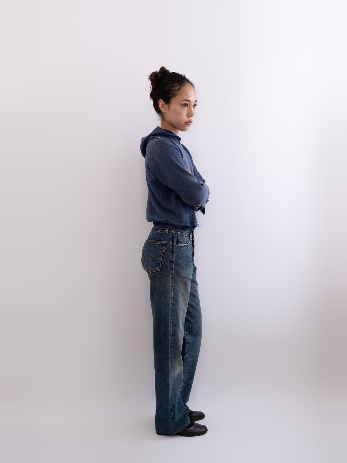 Edwin denim, model view