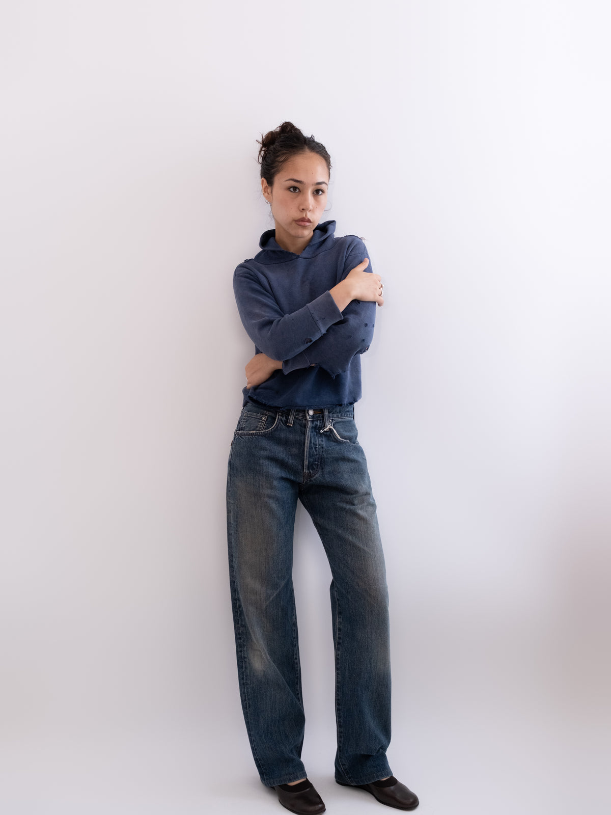 Edwin denim, model view