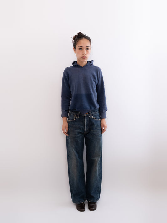 Edwin selvedge denim, model view