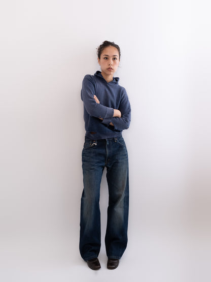Edwin selvedge denim, model view