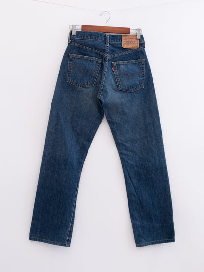920-1 hung denim, back view