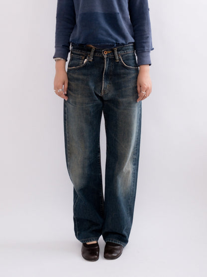 920-13 denim, item-focused front view