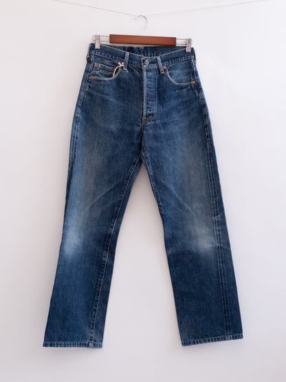 920-20 hung denim, front view