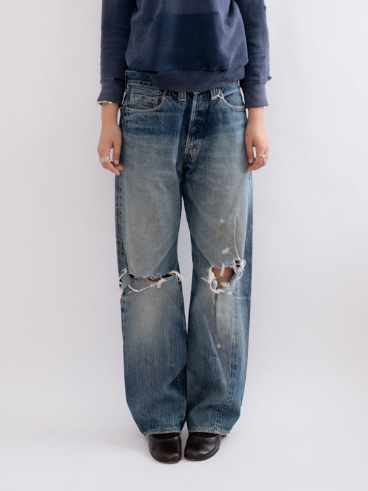 920-23 denim, item-focused front view