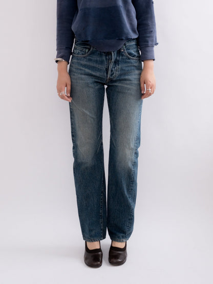 920-29 denim, item-focused front view