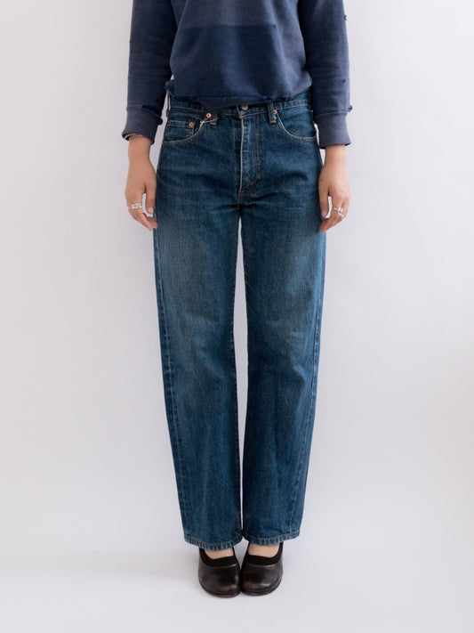 920-3 denim, item-focused front view
