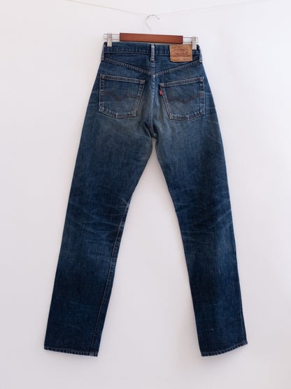 920-32 hung denim, back view