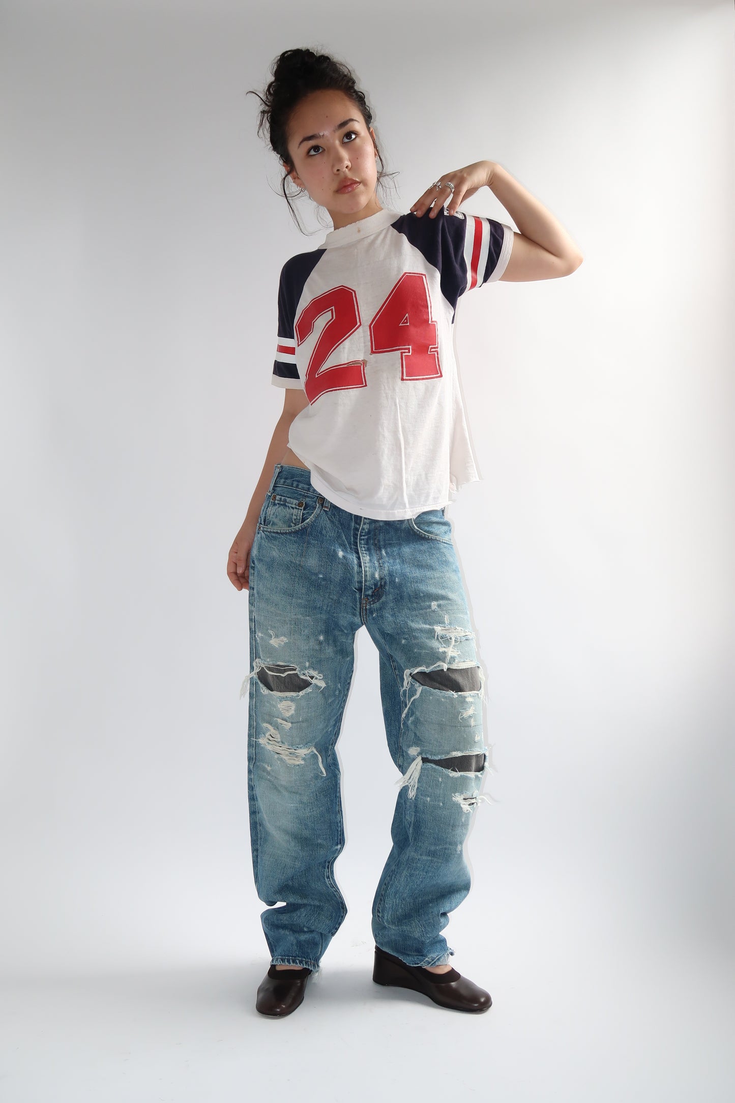 Levi's 1992 Japanese Big E Selvedge Jeans, Medium Wash (29 x 31)