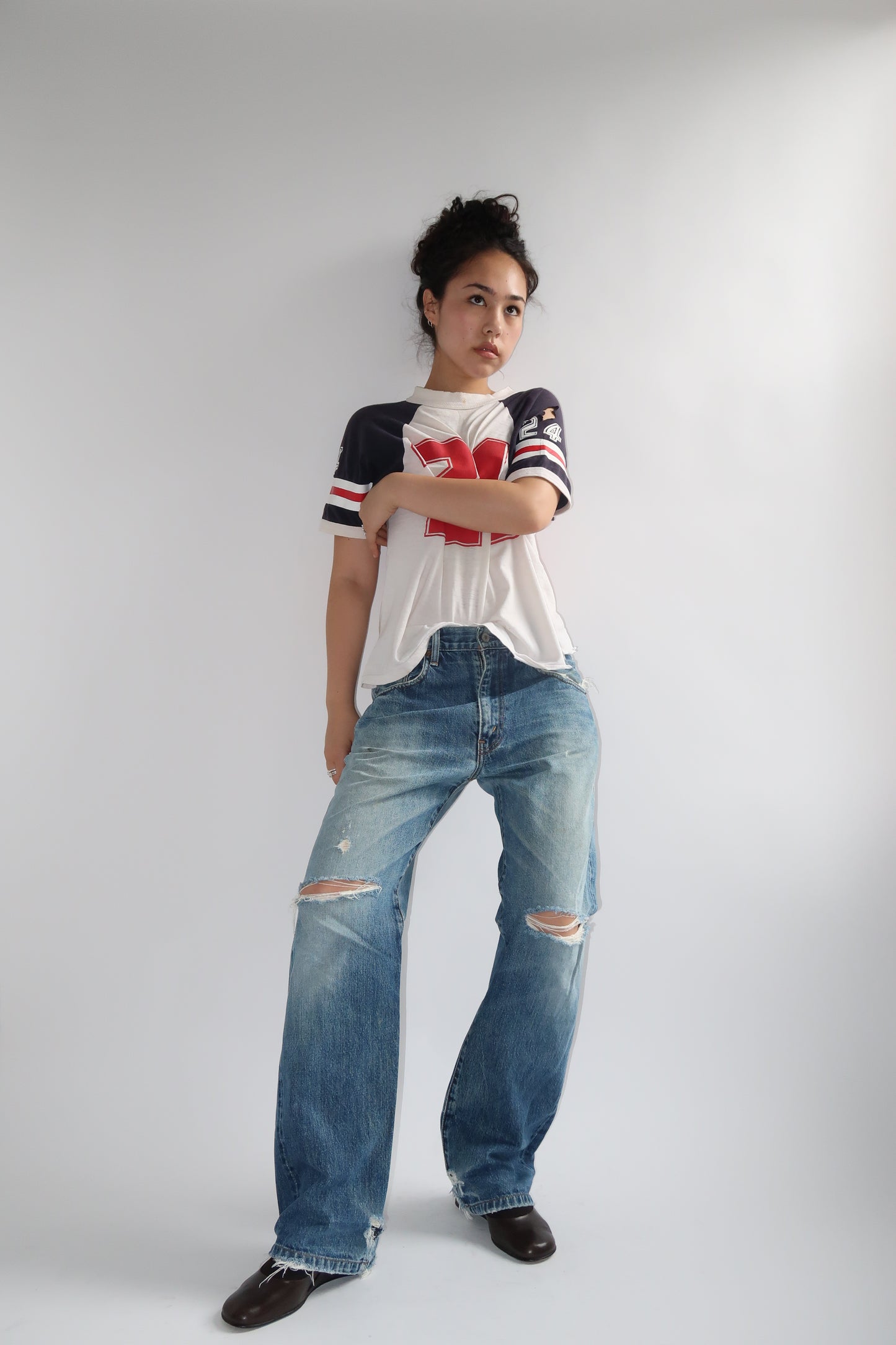 Levi's 1999 Japanese Big E Selvedge Jeans, Indigo (28 x 30.5)
