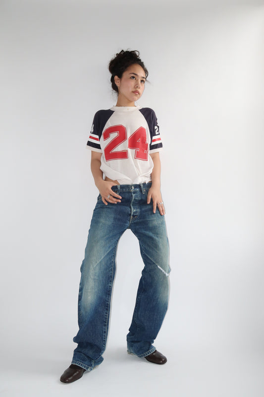 Selvedge big e 1997 reproduction (28 x 26.5)
