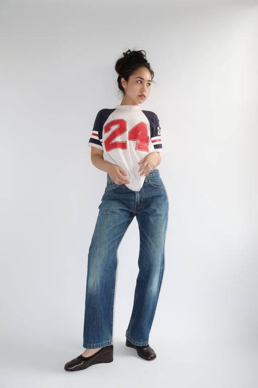 Levi's 90s Japanese Big E Selvedge Jeans (27 x 33)