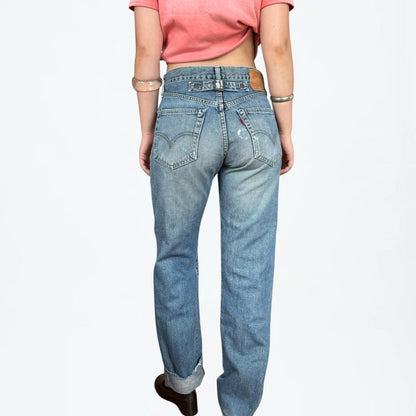Levi's 1995 Buckle Back Japanese Big E Selvedge Jeans (28 x 32)