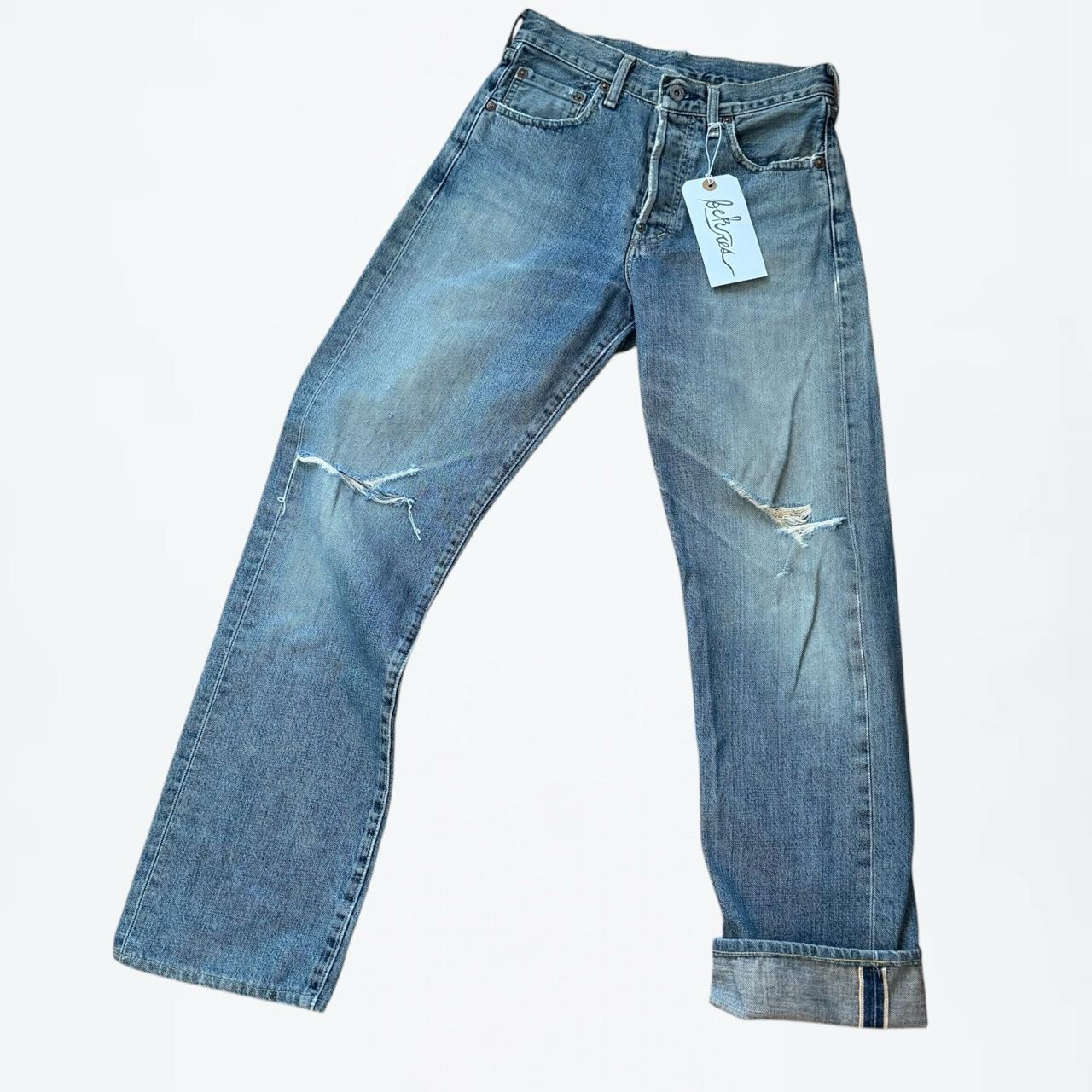 Levi's 1995 Buckle Back Japanese Big E Selvedge Jeans (28 x 32)