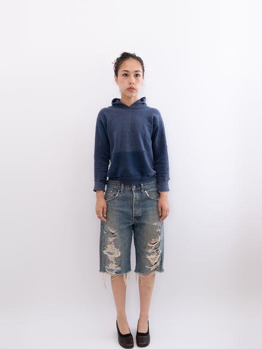 Levi's distressed shorts, photo 1