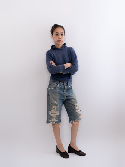 Levi's distressed shorts, photo 3