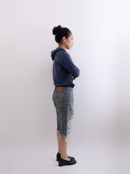 Levi's distressed shorts, photo 4