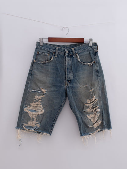 Levi's distressed shorts, photo 8