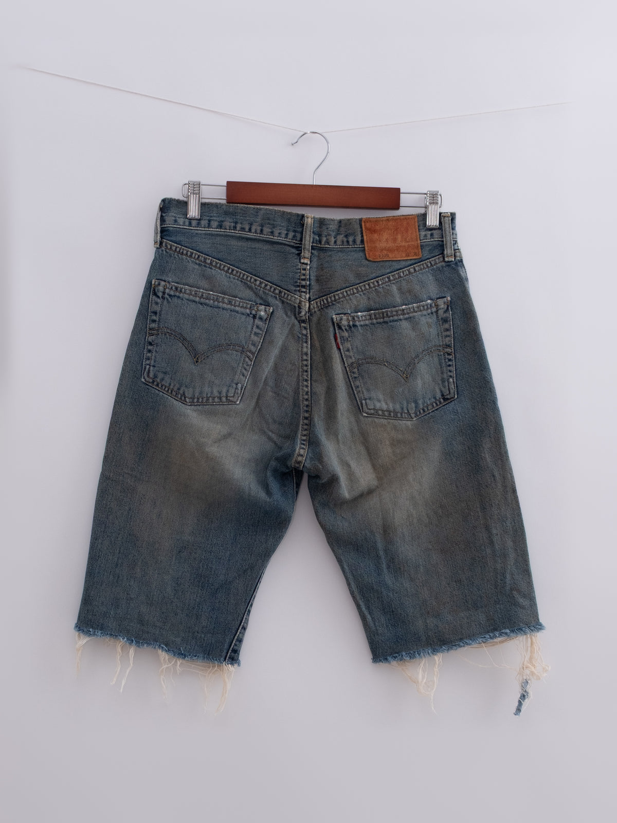 Levi's distressed shorts, photo 9