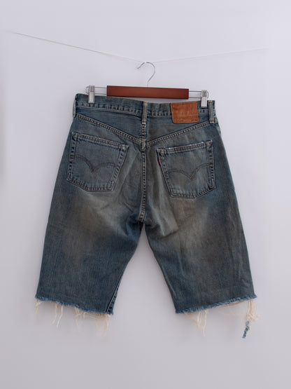 Levi's distressed shorts, photo 9
