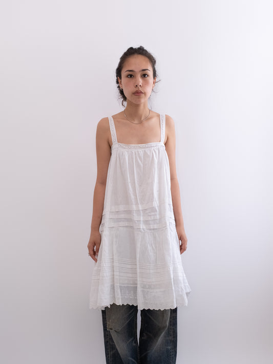 French Edwardian cotton dress, photo 2