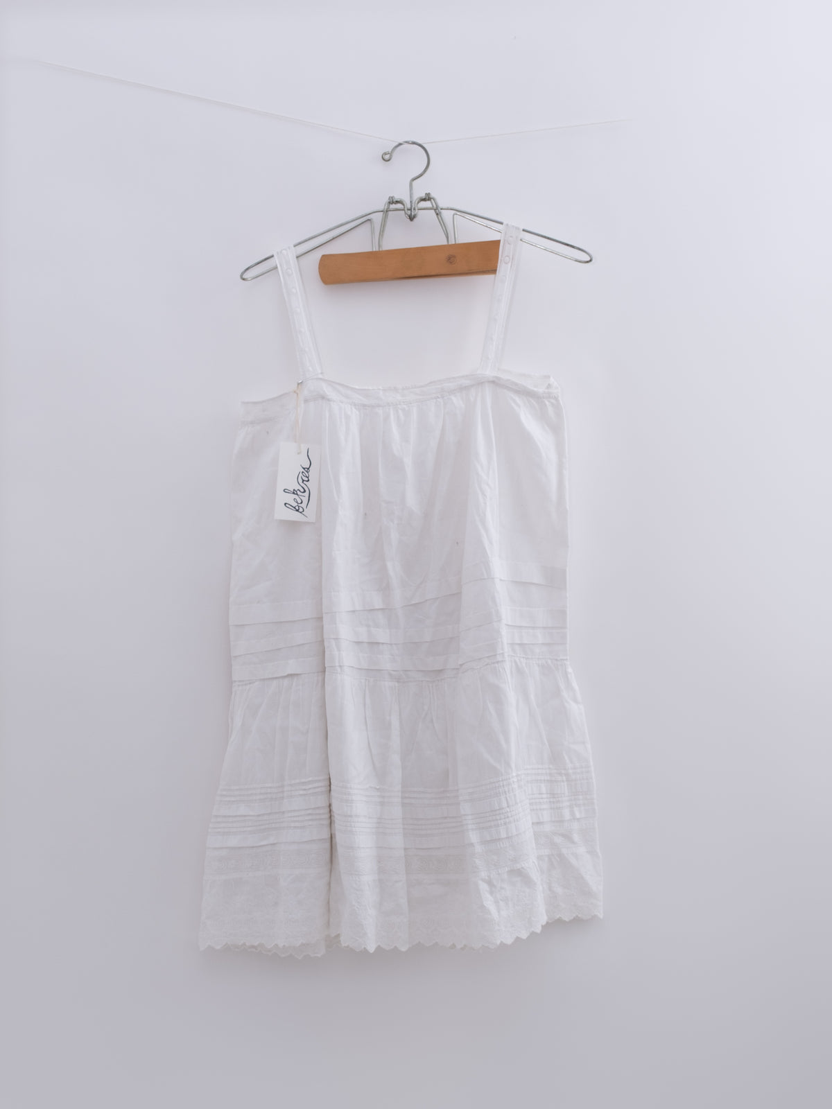 French Edwardian cotton dress, photo 6