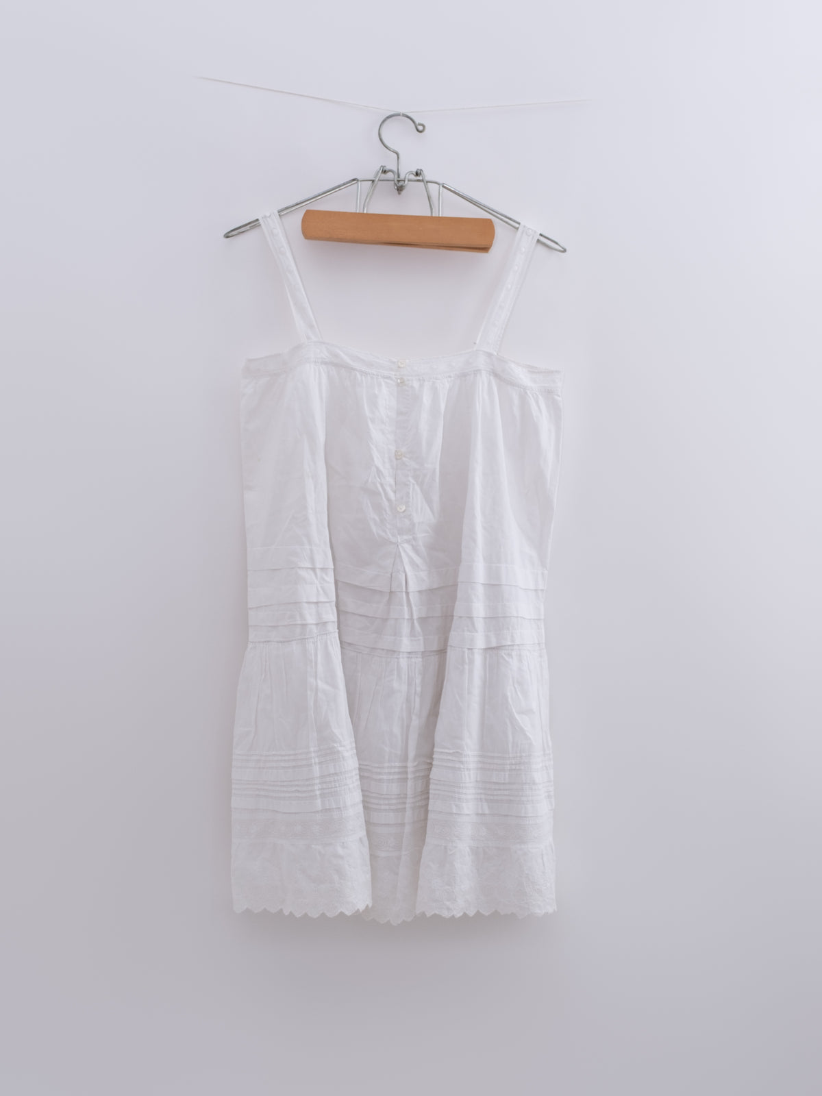French Edwardian cotton dress, photo 7