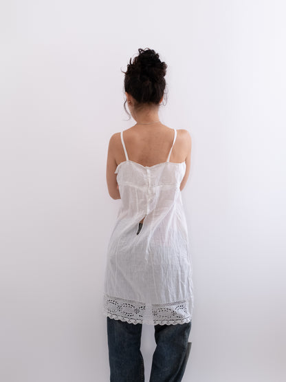 French Edwardian lace chemise, photo 3