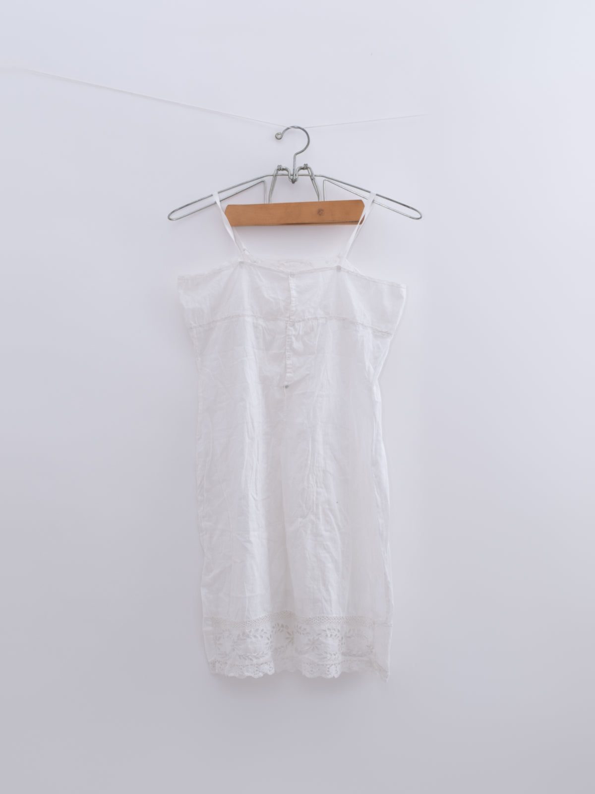 French Edwardian lace chemise, photo 7